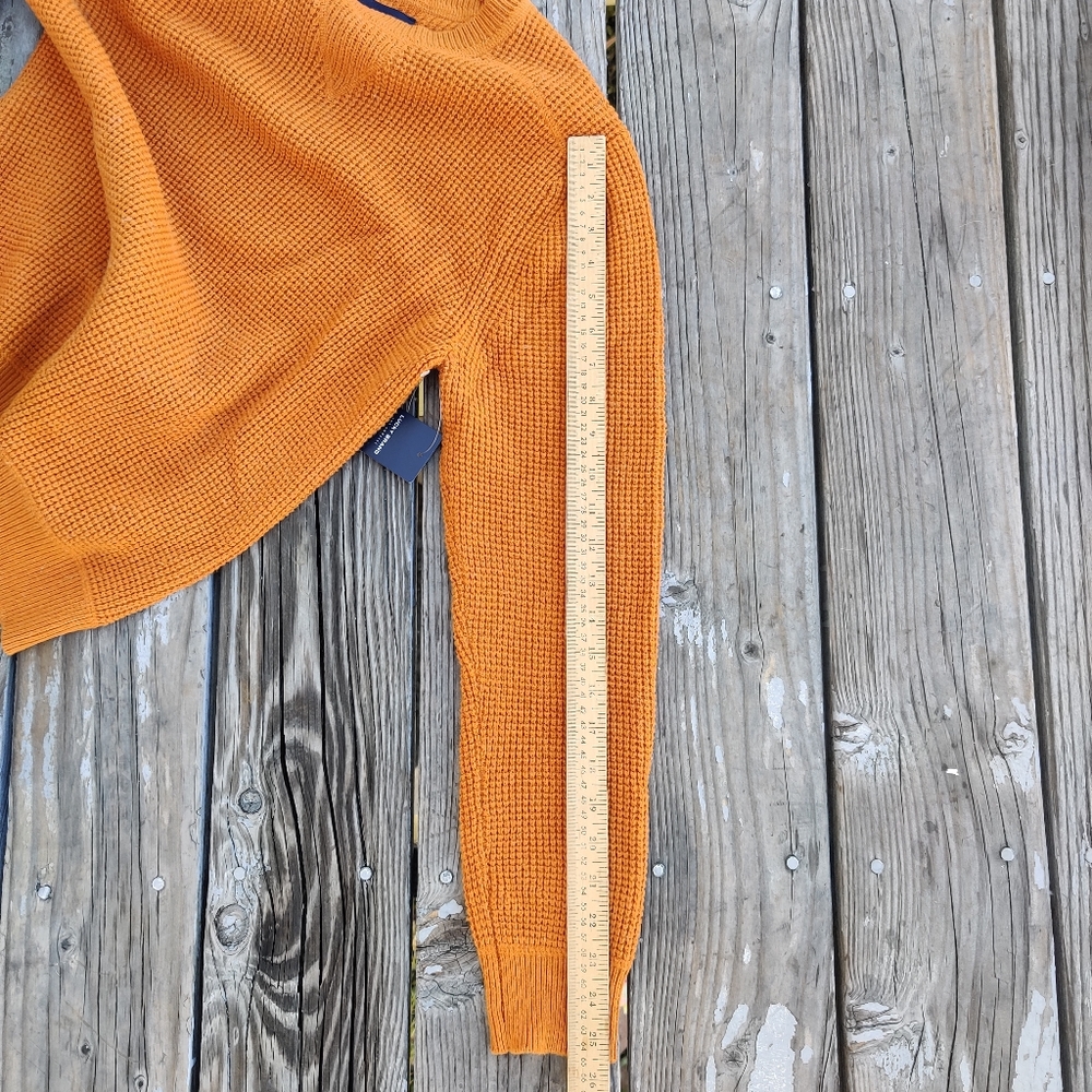 Lucky Brand Waffle Sweater Sz S - Picture 5 of 7